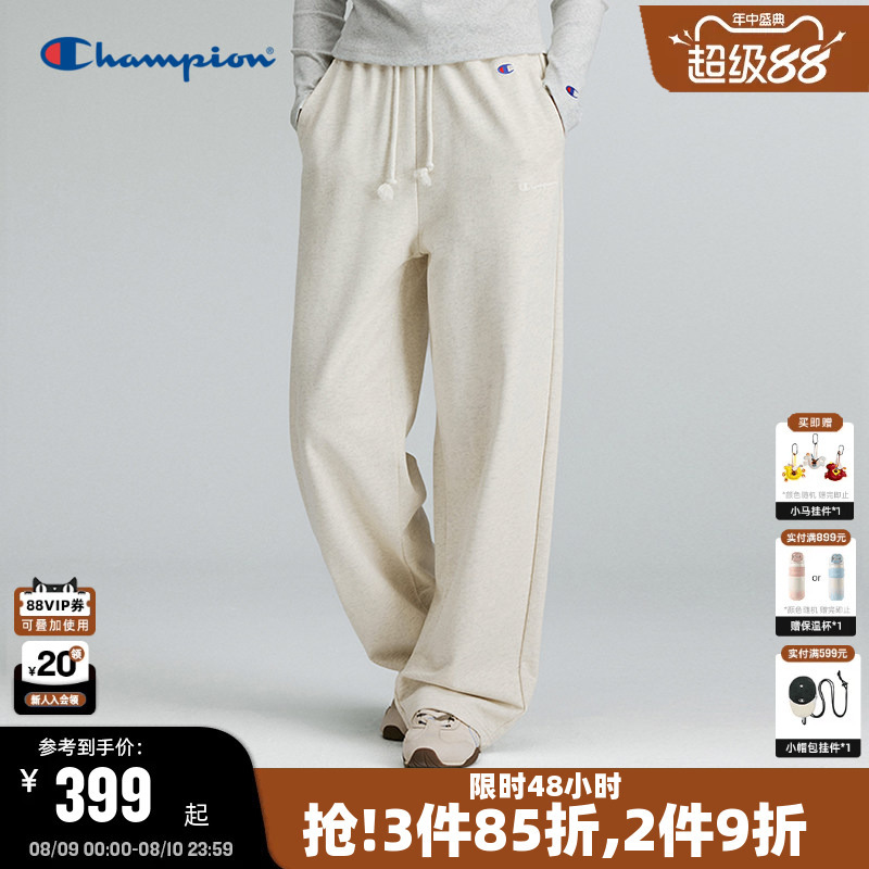 Champion Women's Knit Casual Pants 2026 Autumn New Scimitar Pants American Style Sports Straight-Leg Casual Pants Champion Women's Knit Casual Pants 2026 Autumn New Scimitar Pants American Style Sports Straight-Leg Casual Pants