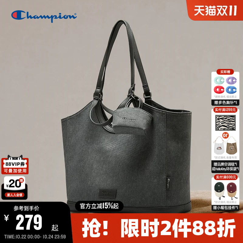 Champion Tote Bag 26 Autumn New Style Women's Versatile Large Capacity Handbag Commuting Underarm Bag for Men Champion Tote Bag 26 Autumn New Style Women's Versatile Large Capacity Handbag Commuting Underarm Bag for Men