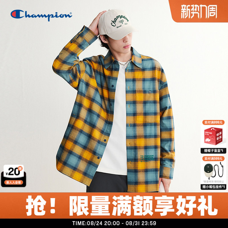 Ding Yuxi's Same Style Champion Retro Plaid Shirt for Men, 26 Autumn New Color Block Patchwork Jacket for Women Ding Yuxi's Same Style Champion Retro Plaid Shirt for Men, 26 Autumn New Color Block Patchwork Jacket for Women