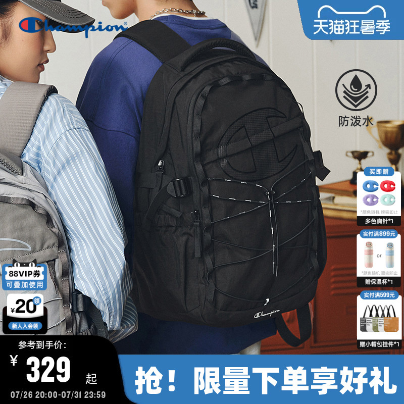 Champion Backpack 26 Summer New Model Women's Lightweight Travel Backpack Men's Outdoor Large-Capacity Mountaineering Bag Champion Backpack 26 Summer New Model Women's Lightweight Travel Backpack Men's Outdoor Large-Capacity Mountaineering Bag