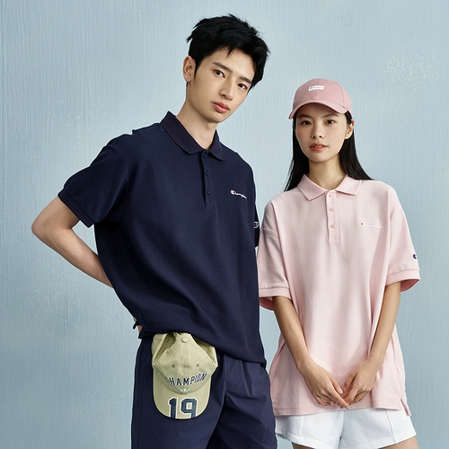 Летняя футболка polo для влюбленных, короткий рукав