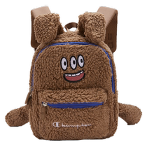 Champion Champion 2024 Autumn Trendy Brand Childrens Kindergarten Fun Plush Fun Inflatable Ear Backpack