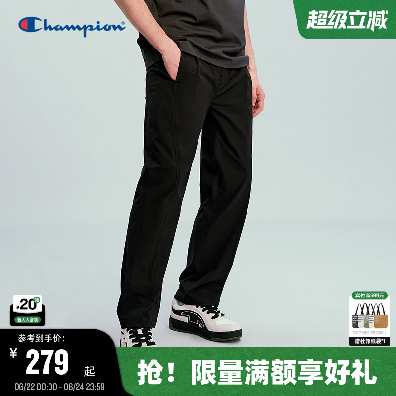 Champion Straight-Leg Pants for Men 2026 Spring New Simple Solid Color Casual Pants Sports Style for Women Champion Straight-Leg Pants for Men 2026 Spring New Simple Solid Color Casual Pants Sports Style for Women