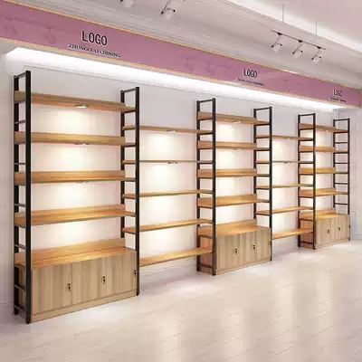 Shelf display rack container storage multi-layer beauty product display cabinet display cabinet Cosmetics display cabinet Simple and modern