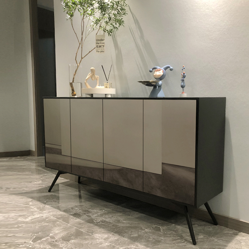 Hand-painted sumpdown cabinets -- extremely minimalist light extravaganza New designer Corridors Into the door Shoe cabinet One Art Cabinet