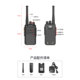 Baofeng M4 Walkie-Talkie Mini Handheld Radio for Hotels, Guesthouses, Supermarkets, Ktv, Indoor Use, High-Power for Construction Sites and Engineering Projects