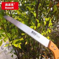 Hand Saw Home Woodman Saw OMike 240 Fine Tooth SK5 Steel Garden Saw Gardening Trim Saw Pruning Hand Saw