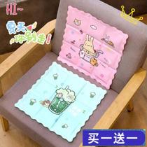 Summer cushion butt pad to work soft cold mattress gel water pad car office student cooling artifact