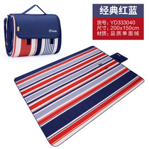 Indoor and outdoor cushions folding portable beach mats increase seaside tourism waterproof and sand-proof equipment polyester cotton portable field