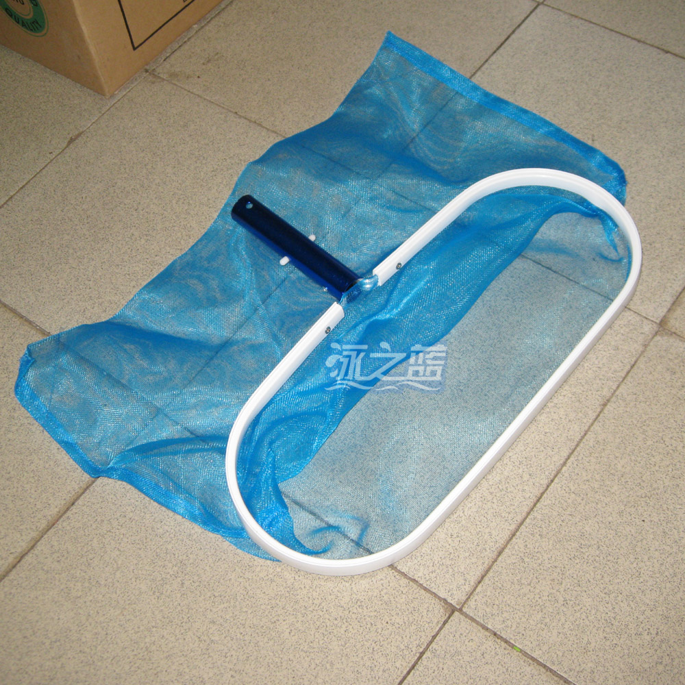 Swimming pool Aluminum edge deep water leafnet swimming pool cleaning tool pool bailing pool deep water bailing net aluminum handle