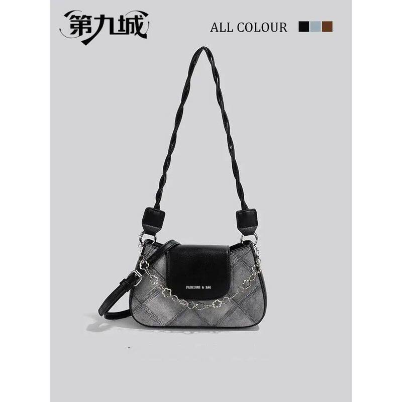 Ninth City Women's Bag 2026 New Fashionable Commuter Shoulder Crossbody Bag Unique Design Underarm Bag Ninth City Women's Bag 2026 New Fashionable Commuter Shoulder Crossbody Bag Unique Design Underarm Bag