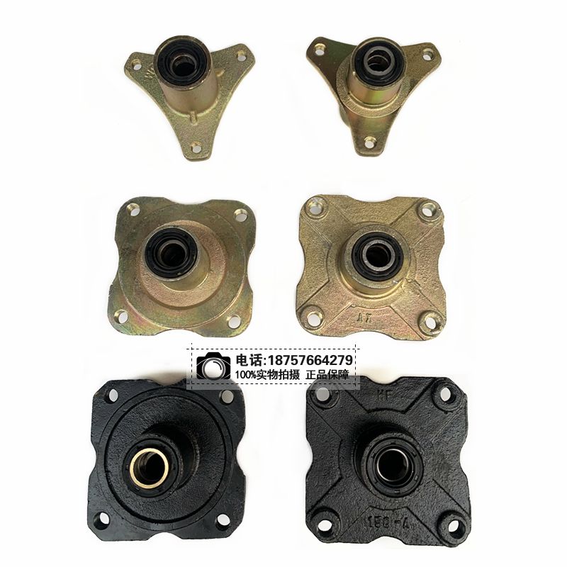 Modified karting farm machine accessories Bull beach front wheel core 4 hole wheel hub flange bearing seat