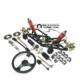 ATV go-kart modified electric three-wheeled four-wheeled vehicle accessories front suspension steering brake system rocker arm assembly