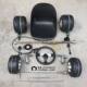 Go kart accessories modified front and rear suspension steering assembly