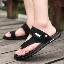 2019 new mens sandals tide beach cool drag dual-use summer outdoor wear flip-flops mens trend outdoor