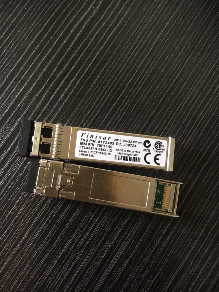 IBM 78P1140 81Y2493 FTLX8571D3BCL-ID 10GB multi-module network storage module