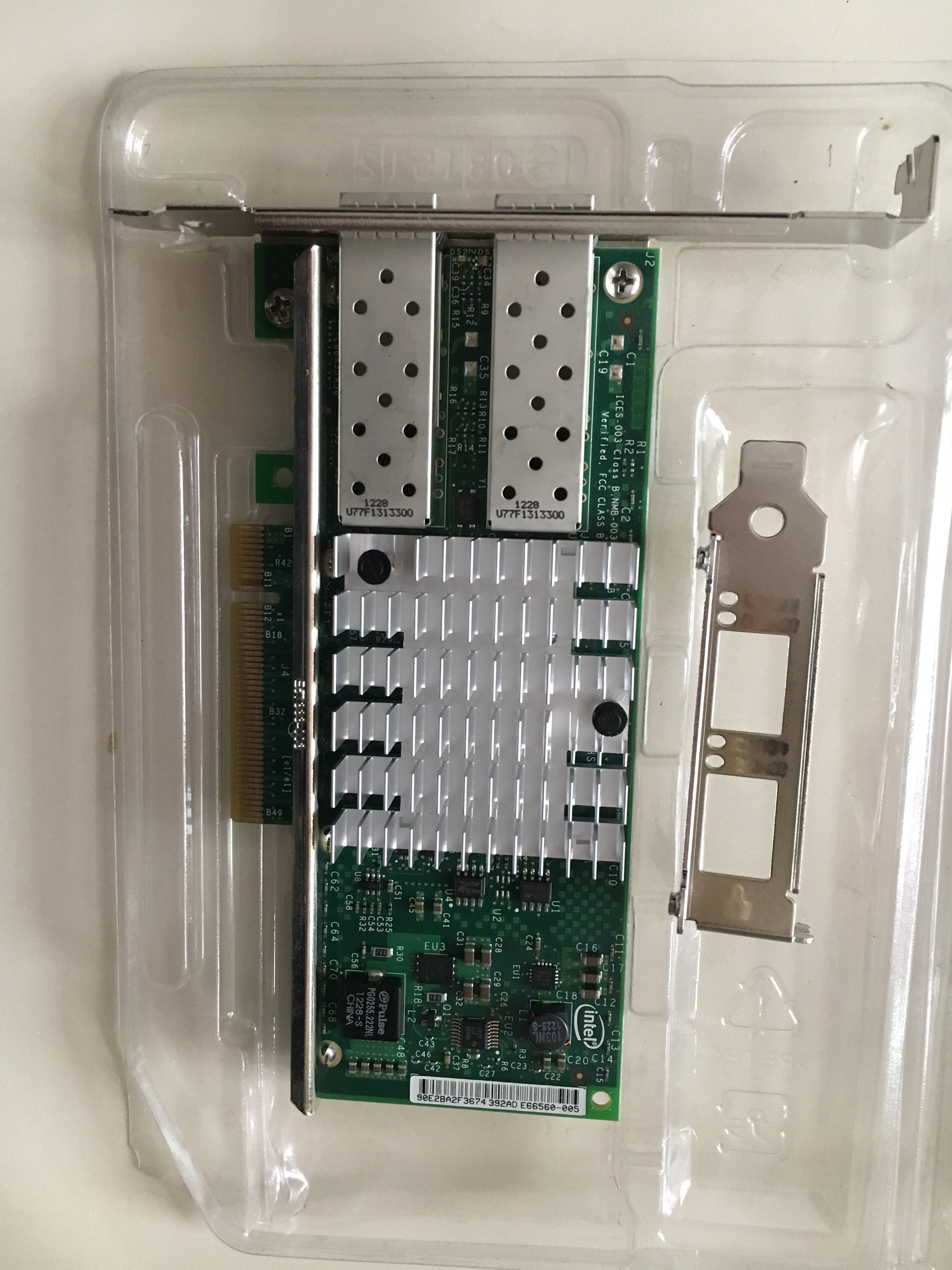 Intel X520-Da2 Gigabit network card E10G42BTDAG1P5 intel original 10Gb network card