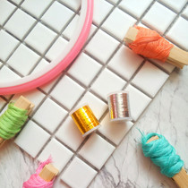 Polyester gold and silver thread for embroidery