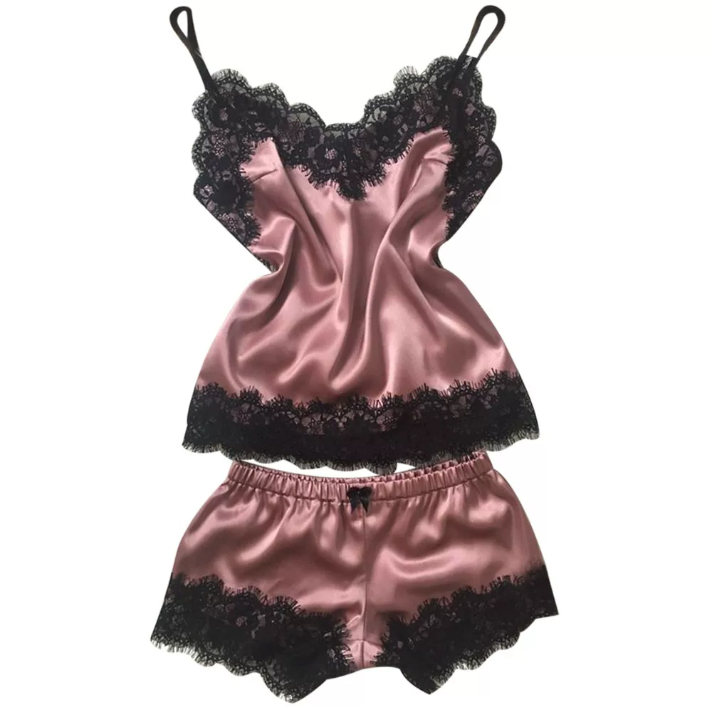 Ирие Искушение Babydoll ночнушка топ-кими и комплект из шорт
