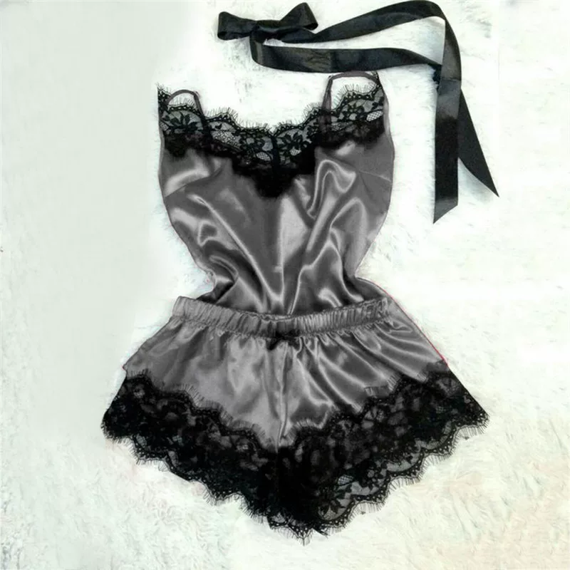 Ирие Искушение Babydoll ночнушка топ-кими и комплект из шорт