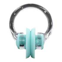 Professional swimming nose clip separate earplug set equipment supplies soft silicone anti-falling anti-slip diving special anti-choking water