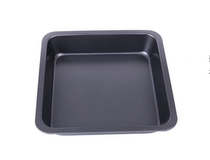 square cake pan bread chocolate pizza baking tray nonstick