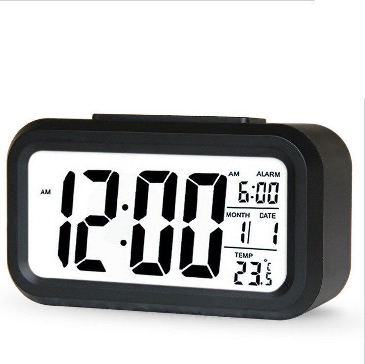 digital alarm led clock alarm clock snooze control backlight calendar