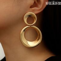 Cross border jewelry alloy pendant gourd earrings for women