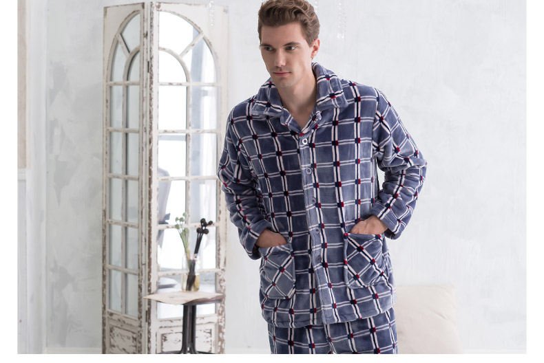 Pyjama pour homme SWEET REVE  BEAUX REVES en Polyester Polyester  à manches longues - Ref 3002696 Image 20