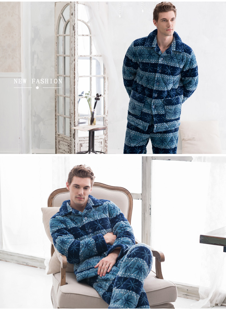 Pyjama pour homme SWEET REVE  BEAUX REVES en Polyester Polyester  à manches longues - Ref 3002694 Image 13