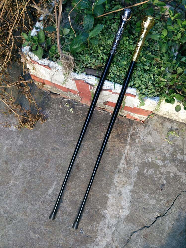 cos props Scepter Queen Scepter Metal King Egyptian Performance Walking Stick Makeup Prom Fake Face