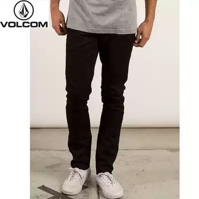 VOLCOM DIAMOND THREE-dimensional cut Super stretch casual SLIM-fit men's jeans SKATEBOARD street PANTS 2X4