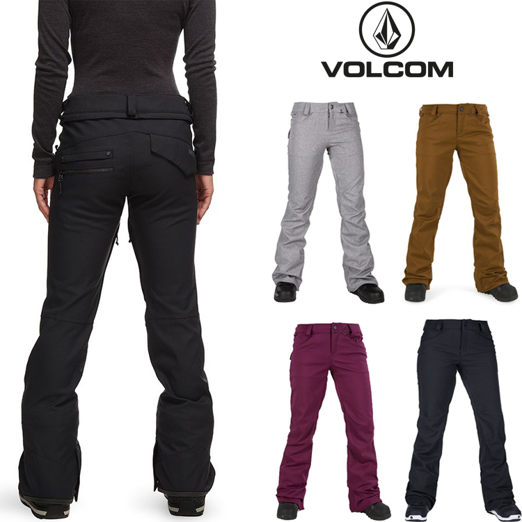 VOLCOM DIAMOND AMERICAN SKI PANTS SPECIES SINGLE and DOUBLE BOARD SLIM WATERPROOF snow PANTS Straight SLIMMING snow PANTS