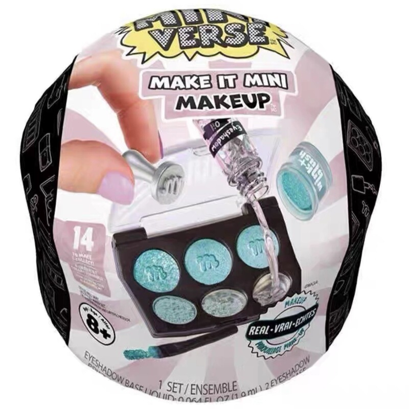 Mga Miniverse Makeup Ball DIY Handmade Creativity Mini Lip Gloss Eye Shadow Nail Polish Toy Blind Ball