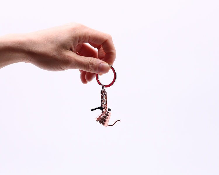 Barista Phụ kiện cá tính Cà phê Bean Trâm Cà phê Ware Trang trí Cà phê Keychain Mặt dây chuyền Huy hiệu bình pha cà phê thông minh