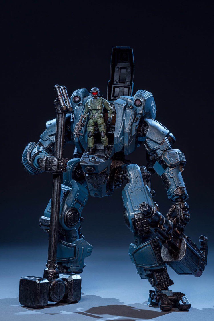 Nguồn tối 1 24 mô hình máy đồ chơi Pangu 2.5 inch lính di chuyển tay bộ sưu tập xe quân sự - Gundam / Mech Model / Robot / Transformers mô hình robot gundam