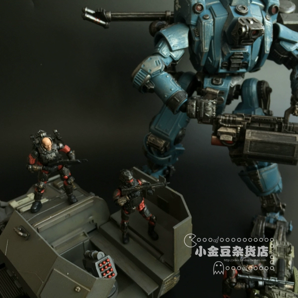 Nguồn tối 1 24 mô hình máy đồ chơi Pangu 2.5 inch lính di chuyển tay bộ sưu tập xe quân sự - Gundam / Mech Model / Robot / Transformers mo hinh gundam