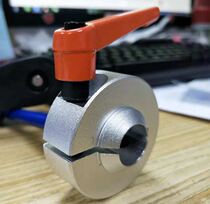 Adjustable fast-locking clasp with ramp fast-locking split ring with adjustable handle clasp