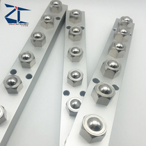 Steel ball roller components Hexagonal steel bead BUHL200 400600 pressed type BUHA200 400600