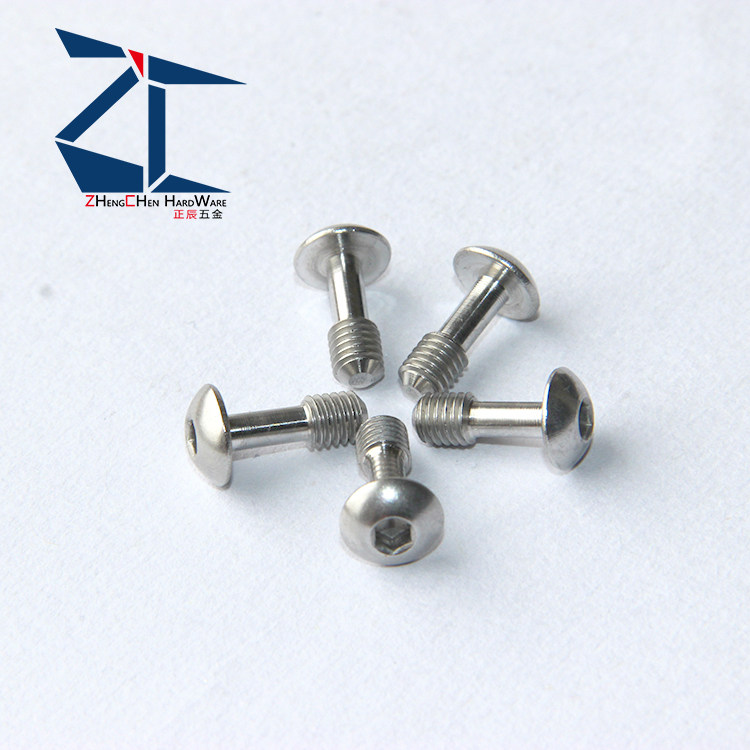 Stainless Steel Semicircle Head Inner Hexagonal Pine no glue screw cover bolts replace CBBT8-12