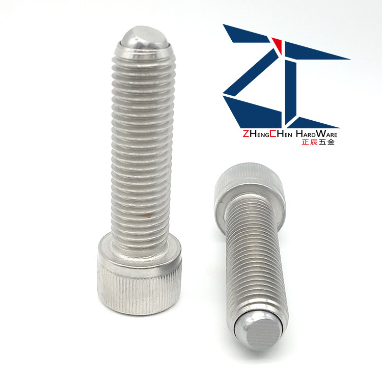 HFSU8 10 16 with steel ball end positioning screw plane bead rolling positioning bead locking bolt ZC304-4