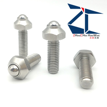BRSMS10-50 stainless steel head locking type hexagonal locking bolt ball head type limit screw ZC306