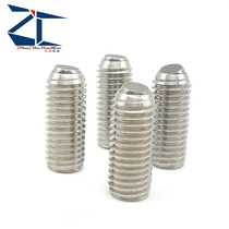 Stainless steel locking screw anti-inversion flat type flat type without spring tube rolling positioning wave beads FSUB6-10