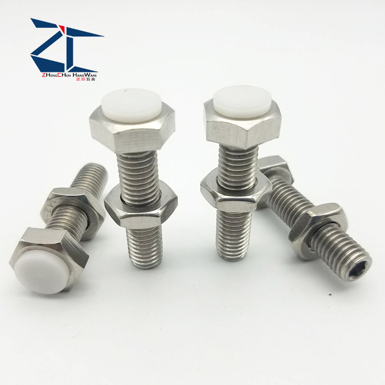 Buffer dynamic bolt with polyacetal stop bolt to replace PUSTH10-30 (with hexagonal hole)