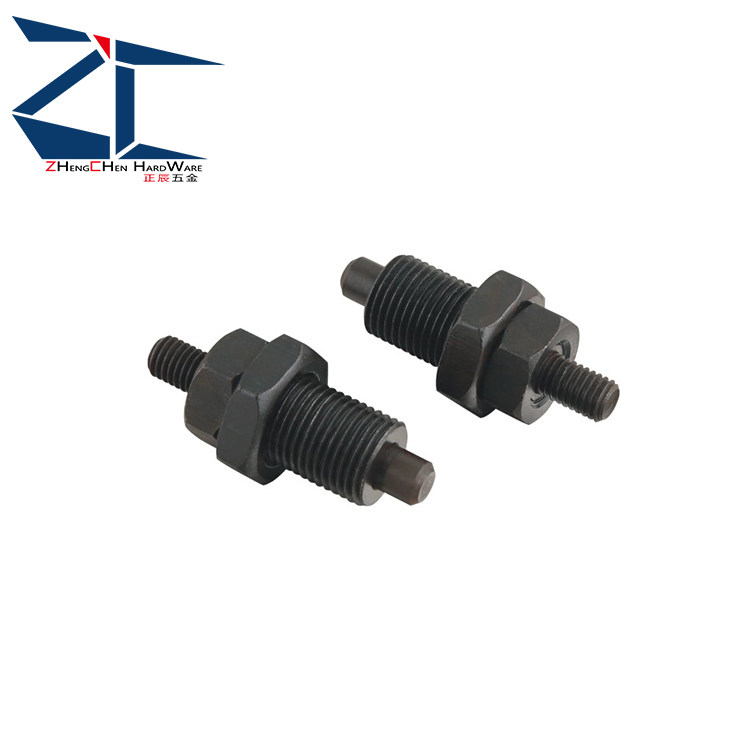 No knob type separation pin threaded mounting type knob plunger PXNK10 12 16 dividers plunger