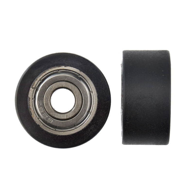 628ZZ double bearing pulley roller package plastic nylon wheel plane wheel bearing wear-resistant rolling wheel 8*32*16