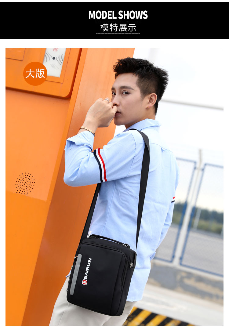 Túi xách nam Oxford vải vai nam Messenger kinh doanh nylon đa chức năng túi xách nam giản dị túi ba lô túi gucci