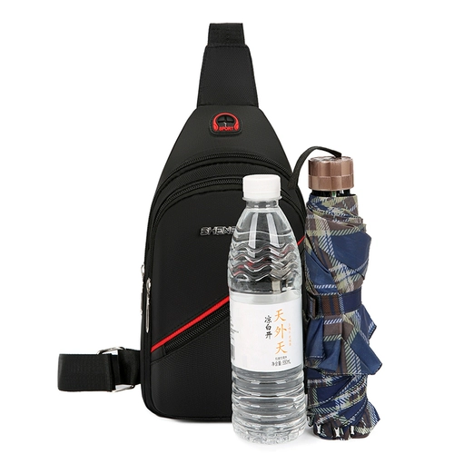 Нагрудная сумка, универсальный вместительный и большой брендовый шоппер, сумка на одно плечо, в корейском стиле