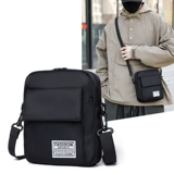 Мужская модная черная универсальная сумка на одно плечо, сумка через плечо, городской стиль, ткань оксфорд