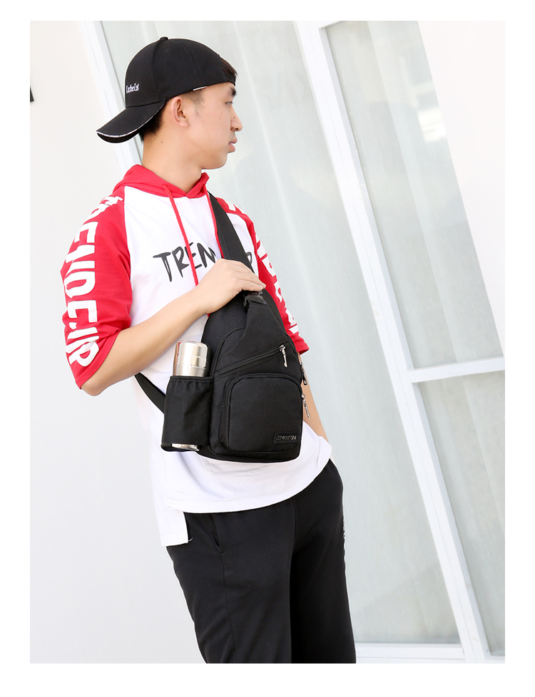Túi ngực nam túi vải vai túi Messenger xu hướng thời trang nhỏ ba lô thể thao giải trí túi cặp vợ chồng túi xách gucci